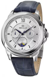 1004G.4.706 white, ss, blue leather