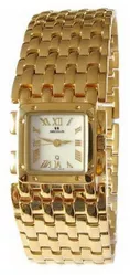 1644.2.763 pvd case, white mop dial, pvd bracelet
