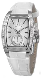 1667.2.1069 white, ss cz stones, white leather
