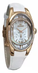 1668.2.1064 white, pvd-r cz stones, white leather