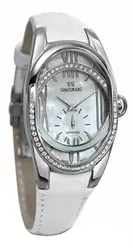 1668.2.1064 white, ss cz stones, white leather