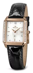 1676.2.762 mop, pvd-r swarowski stones, black leather