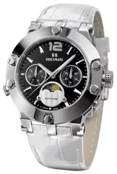 1690.5.706 black, ss, white leather