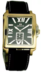 4492.1.1069 black-gilt, pvd, black leather