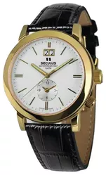 9537.1.620 white, pvd, black leather
