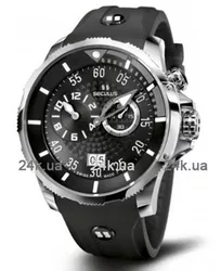 4505.3.422 black-grey, ss, black silicon