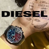 Новые часы Diesel. Модные новинки от молодежного бренда Дизель 