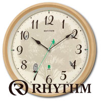 Обзор новых интерьерных часов RHYTHM: разнообразие форм, красок и стилей